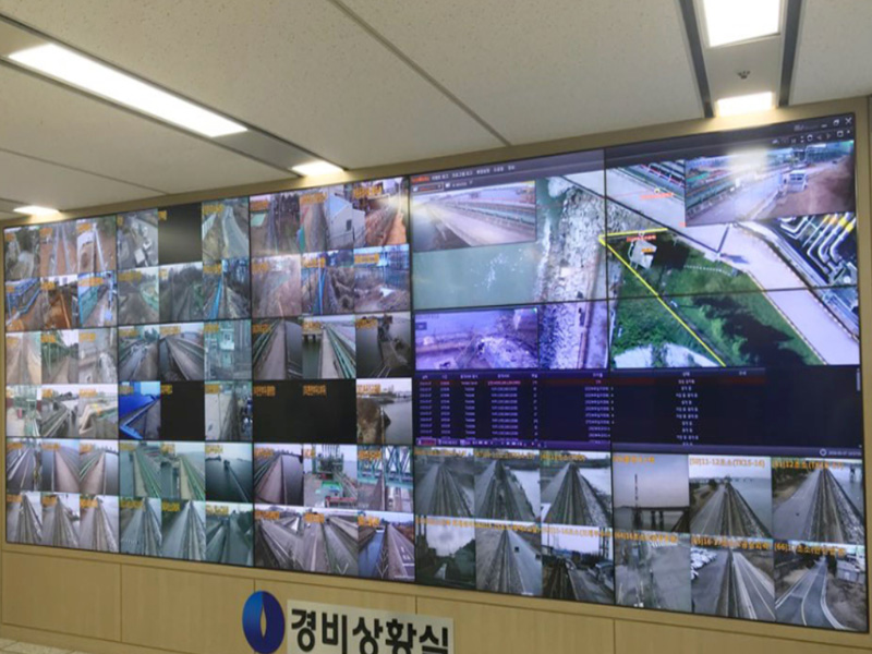 평택가스공사 상황실모니터 미디어시티 시공사례