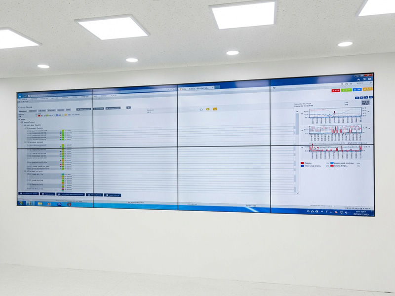 목동KT 상황실모니터 미디어시티 시공사례
