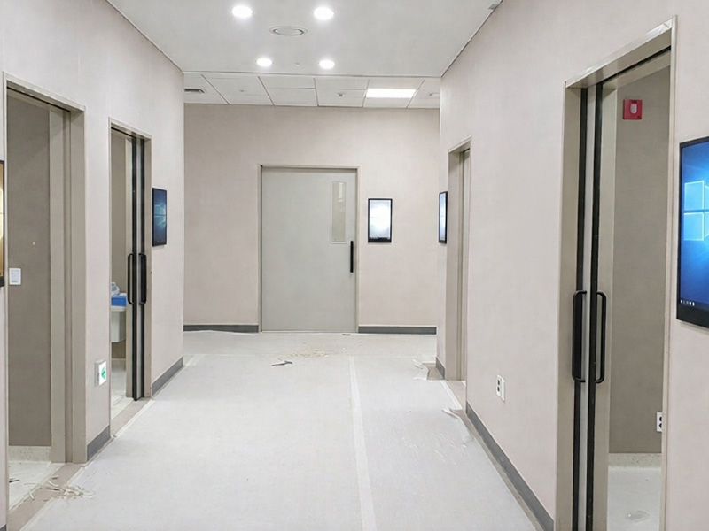 충남대병원 병원DID 미디어시티 시공사례